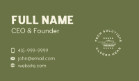 Army Soldier Tank  Business Card