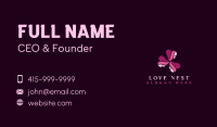 Woman Love Support Business Card Image Preview