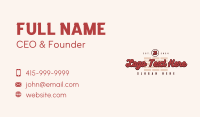 Cafe Pub Bar Business Card