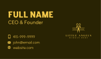 Upscale Craftsman Shears Business Card