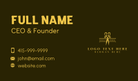 Upscale Craftsman Shears Business Card Design