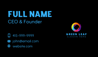 Creative Startup Agency Business Card