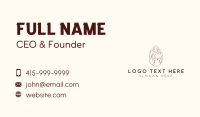 Stylist Business Card example 1