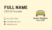 Auto Car Company Business Card