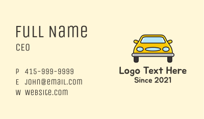 Auto Car Company Business Card Image Preview