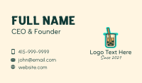 Tapioca Pearl Business Card example 1