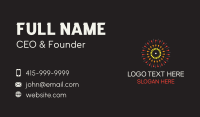 Fireworks Business Card example 2