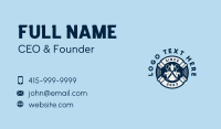 Wrench Tools Plumbing Business Card Design