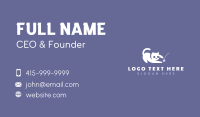 Playful Pet Cat Business Card