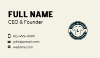 Laundry Clothing Tshirt Business Card Design