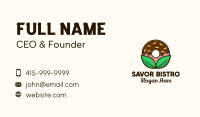 Donut Shop Business Card example 2