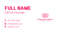 Family Planning Heart Business Card Image Preview