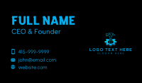 Digital Tech Hammer Business Card