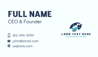 Sprayer Cleaning Janitorial Business Card