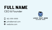 Clean Tooth Dentist Business Card