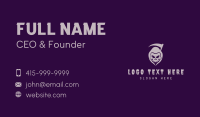 Scary Grim Reaper Business Card
