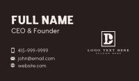 Marketing Consultancy Business Business Card