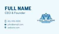 Residential Roofing Construction Business Card