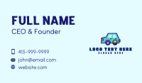 Colorful Toy Car Business Card