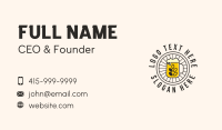 Wheat Barley Beer Mug Business Card