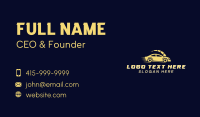 Speedometer Car Vehicle Business Card Design