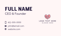 Rose Heart Florist Business Card