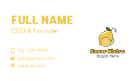 Lemonade Juice Cart Business Card