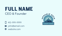 Mountain Hiker Summit Business Card Image Preview