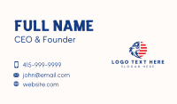 American Flag Business Card example 2