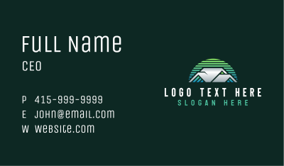 Premium Roof Construction Business Card Image Preview