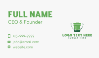 Garbage Waste Disposal Business Card