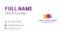 Gradient Business Card example 4