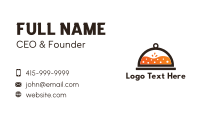 Orange Juice Tray Business Card Design