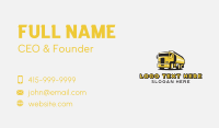 Tank Truck Forwarding Transport Business Card