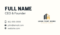 Construction Tools House Business Card Design