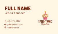 Birthday Cupcake Cake Business Card