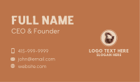 Beef Meat Steakhouse Business Card