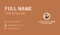 Beef Meat Steakhouse Business Card Design