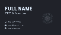 Pastor Church Cross Business Card