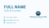 Hiker Business Card example 4