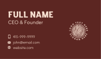 Hipster Business Card example 4