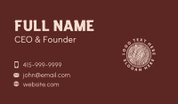 Wood Lumber Workshop  Business Card