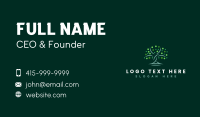 Organic Tree Gardening Business Card