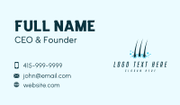 Skincare Hair Follicle Business Card