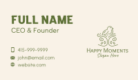 Happy Nature Bird  Business Card Image Preview