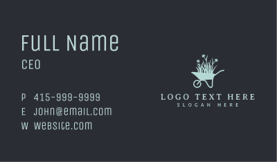 Lawn Garden Landscaping Business Card Image Preview