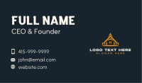 Home Roofing Maintenance Business Card Design