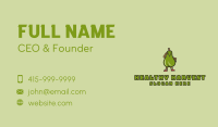 Fresh Avocado Salute  Business Card Image Preview