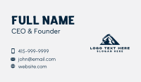 Industrial Mountain Excavation Business Card Design