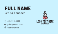 Happy Cow Milk Bottle  Business Card